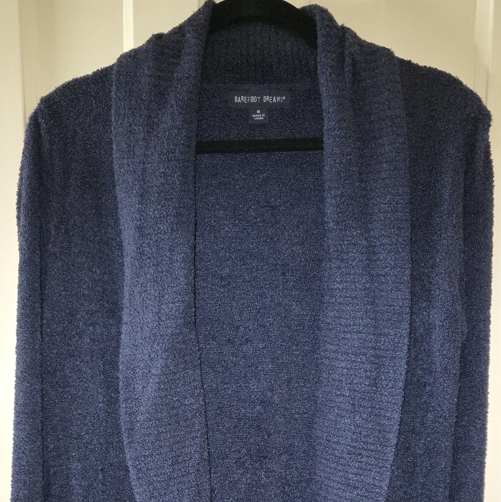 Barefoot Dreams Cozy Blue Sweater